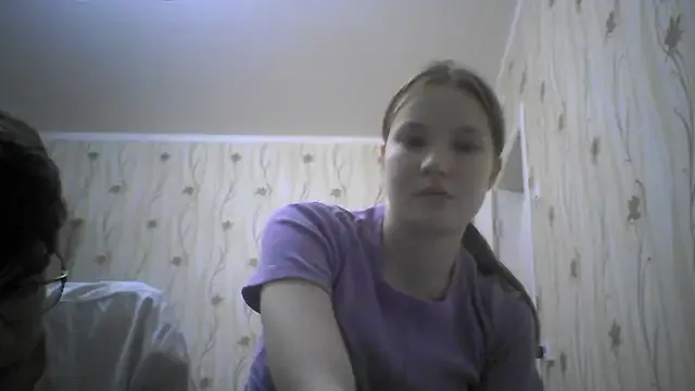 EvgeniyXAnna — Sit on him to tease by petting