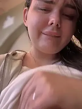 NikaMur — Lick boobs in cafe