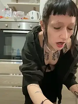 severingratty — Licking and slapping pierced titties
